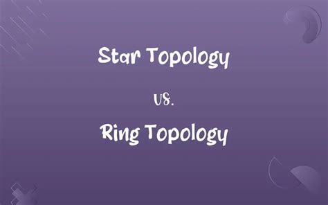 Star Topology Vs Ring Topology Know The Difference