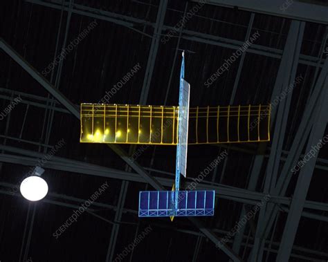 power beam aircraft research stock image  science photo