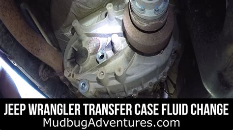 Jeep Jk Transfer Case Fluid Change