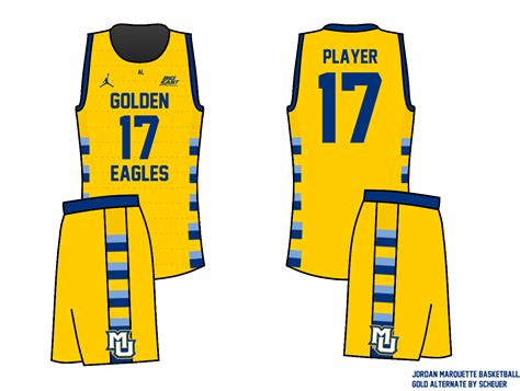 Marquette Basketball Uniform Concept by Scheuer - Concepts - Chris ...