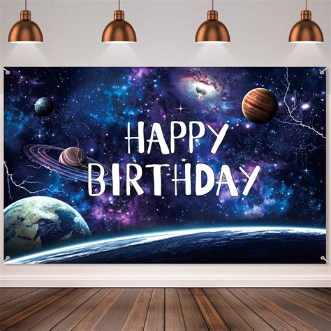 Buy Space Galaxy Birthday Backdrop Universe Milky Way Planet