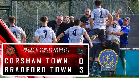 Corsham Town FC 0 V 3 Bradford Town FC Hellenic Premier Match