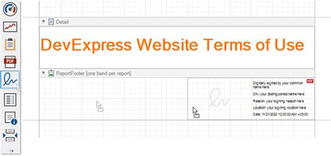 Berichte Mit Visueller Pdf Signatur Devexpress End User Documentation