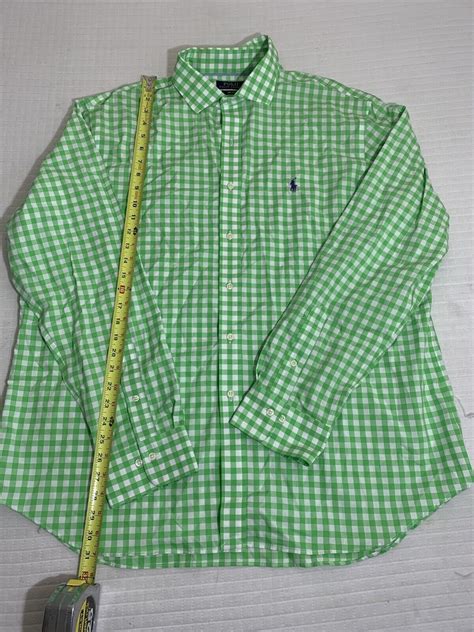 Polo Ralph Lauren Button Down Shirt Long Sleeve Mens Size 2xl Xxl Non Iron Ebay