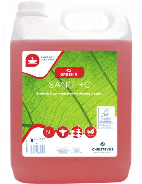 Green R Sanit C Washroom Cleaner Ltr Power Hygiene Ltd