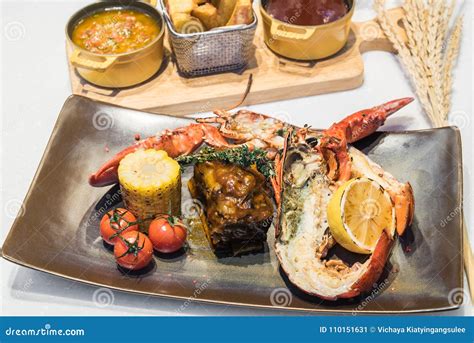 Surf and Turf Lobster and Beef Stock Image - Image of butter, dinner ...