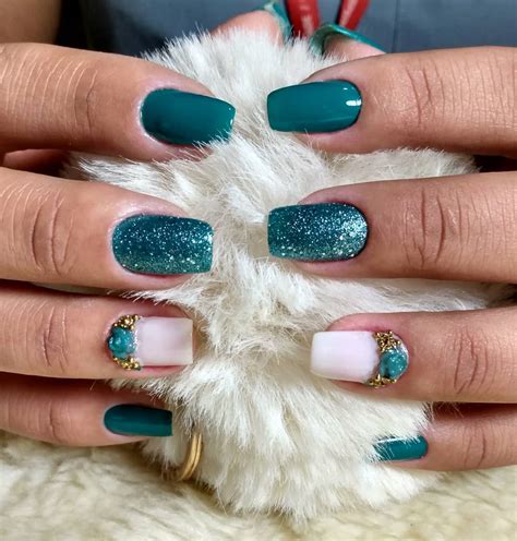 Unhas Decoradas Verdes Modelos E Tutoriais Para Arrasar Na Esmalta O