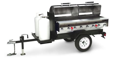 Mobile Stainless Steel Lp Grill Trailer Mounted Series Belson Outdoors®