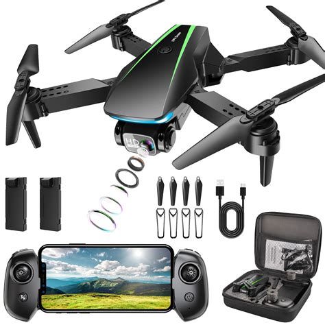 Amazon.com: RADCLO Mini Drone with Camera - 1080P HD Foldable Drone ...