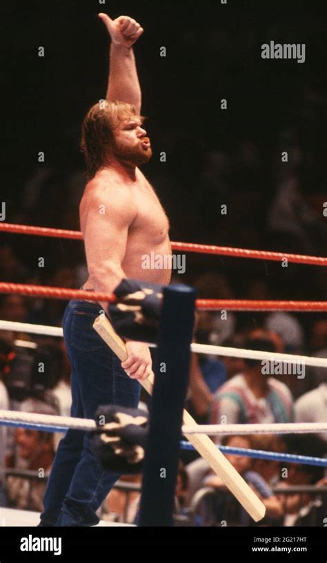 Hacksaw Jim Duggan Photo By John Barrett Photolink Stock Photo Alamy