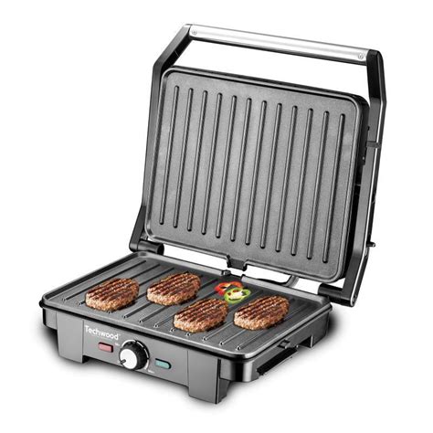 Grille Viande Panini Inox Techwood Au Meilleur Prix En Tunisie