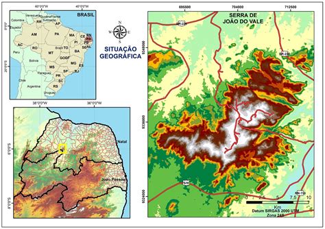 Sinageo Mapeamento Morfoestrutural Preliminar Da Serra De Jo O Do