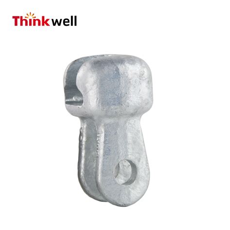 Hot Dip Galvanized Forged Pole Line Fittings Socket Clevis China Pole