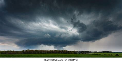 Supercell Storm Clouds Wall Cloud Intense Stock Photo (Edit Now) 1945365826