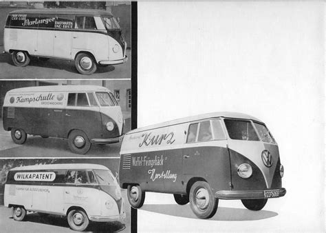 TheSamba VW Archives 1951 Bus Logo Sales Brochure German