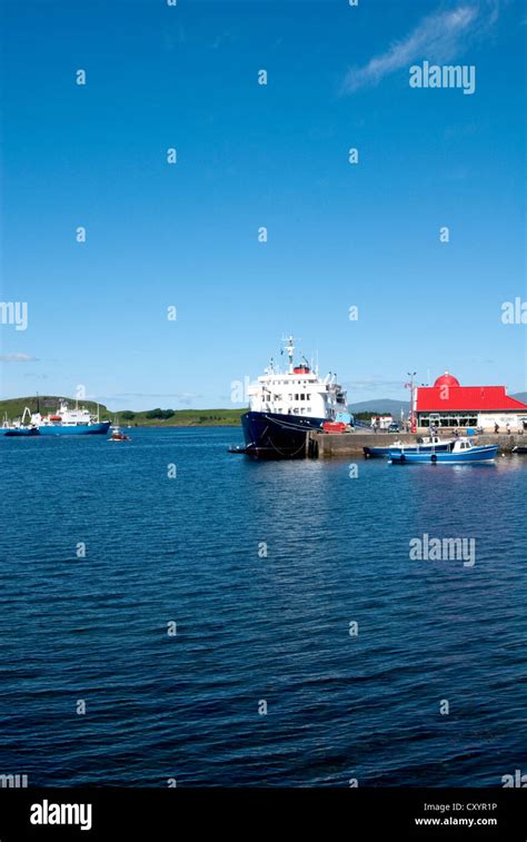 Scotland Oban West Coast Highlands Stock Photo Alamy