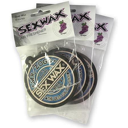 Amazon Sex Wax Air Freshener 3 Pack Strawberry Automotive