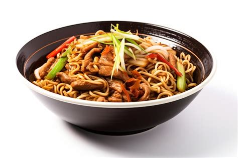 Premium AI Image | A picture of Peking Noodles