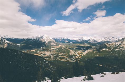 картинки Горные рельефы гора горный хребет небо Highland Гребень