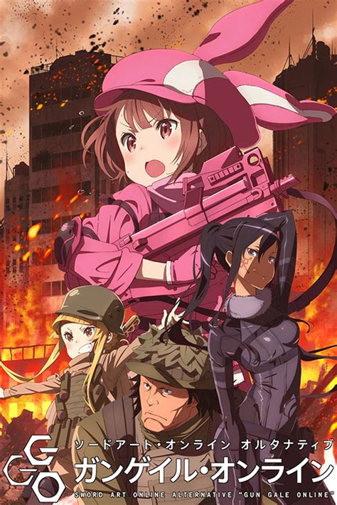 Sword Art Online Alternative Gun Gale Online serie 2018 Tráiler