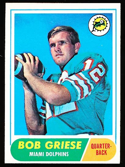 Lot Detail Topps Football Bob Griese Rc Dolphins