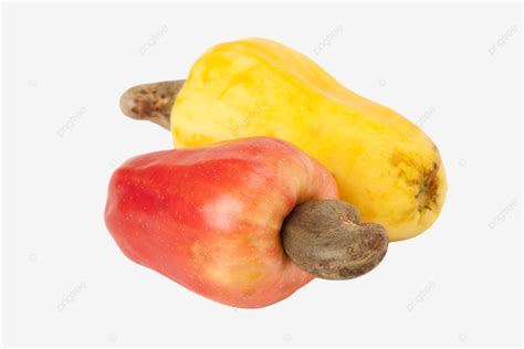 Brazilian Caju Cashew Fruit Cashew Apple Caju Macro PNG Transparent