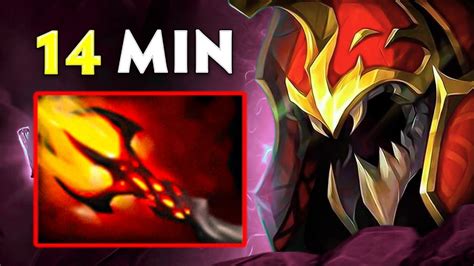 14Mins Dagon Level 5Nyx Assassin Mid 34Kills One Shot Burst Dota 2