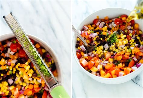 Fresh Black Bean Salad Recipe Cookie And Kate