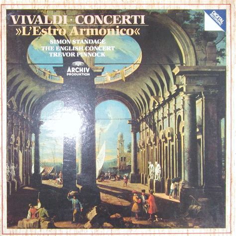 Vivaldi Concerti L Estro Armonico Op 3 Vinyl Schallplatte 2 LP