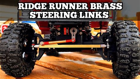 How To Make Brass Steering Links Redcat Danchee Ridge Runner Youtube