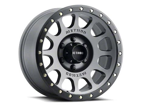 Method Race Wheels Silverado 2500 Mr305 Nv Titanium With Matte Black