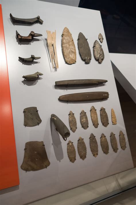 stone age tools  art royal ontario museum toronto  flickr