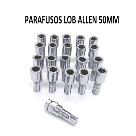 Parafuso Allen 50mm Para Roda Esportiva Fiat Peugeot Citroen No Shoptime