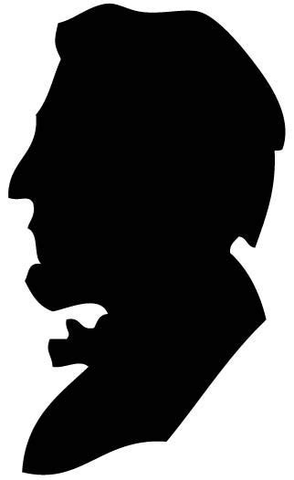 Abraham Lincoln Silhouette Clip Art at GetDrawings | Free download