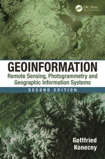 Geoinformation Remote Sensing Photogrammetry And Geographic