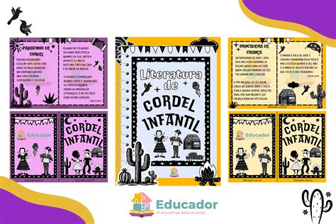 Literatura De Cordel Infantil Para Imprimir Educador