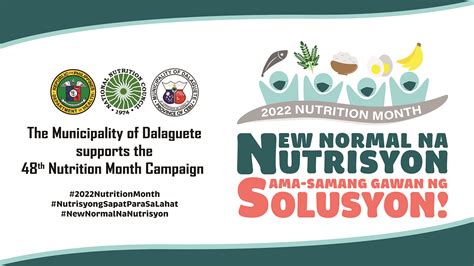 Municipality Of Dalaguete Celebrates 48th National Nutrition Month