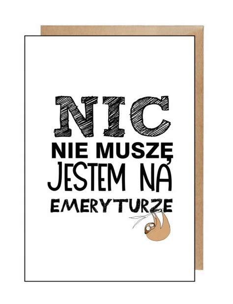 Duża pocztówka koperta emerytura emeryt emerytka 14227629701 Allegro pl