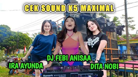 Live Cek Sound K Maximal Persiapan Karnaval Kalipare Youtube