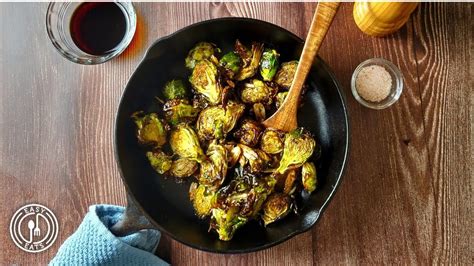 Air Fryer Balsamic Glazed Brussel Sprouts Restaurant Quality Save