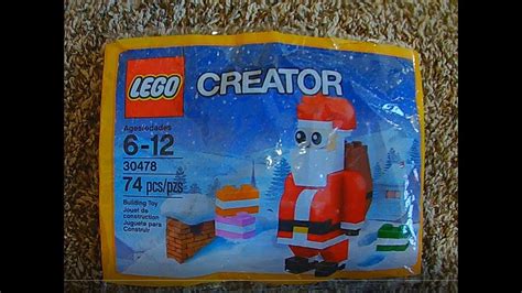 Max Adventures Lego Santa Claus Build Review Kit 30478 Youtube