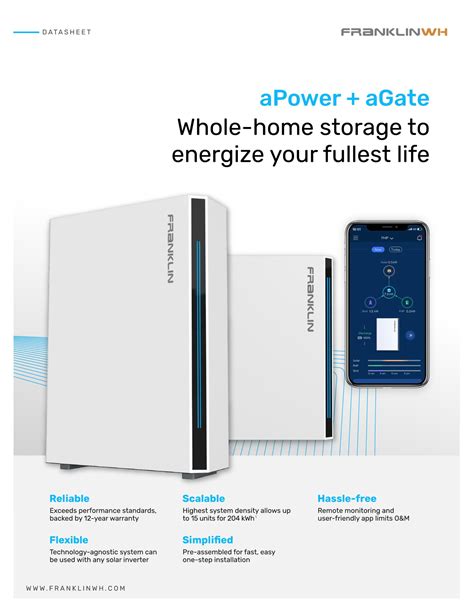 Franklin Home Power Franklin Wh Agate Switch Solar