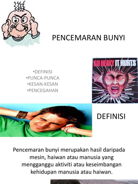 PENCEMARAN BUNYI