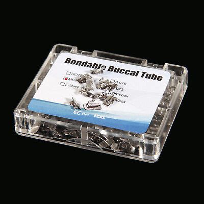 Set Dental Orthodontics Buccal Tubes St Molar Single Tube Mbt