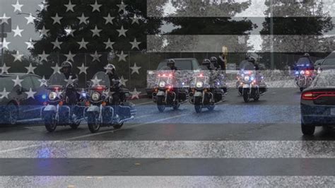 Oakland Police Dept Fallen Officer Tuan Le Memorial Escort YouTube