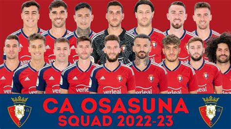 Osasuna Futbolchilari Haqida Osasuna Squad 2022 2023 Transfermarkt