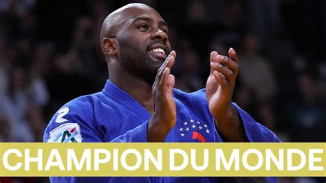 Mondiaux Judo L Gendaire Teddy Riner Sacr Champion Du Monde