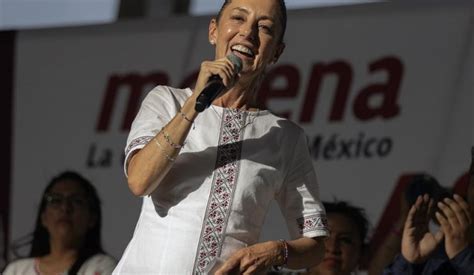 México Claudia Sheinbaum Será La Candidata Presidencial Del