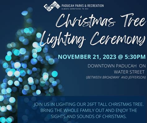 2023 Tree Lighting Ceremony in Downtown Paducah - My Local News First