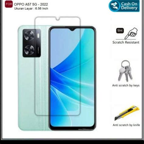 Tempered Glass Oppo A57 2022 A58 4g 5g A78 4g 5g A74 5g Clear High Quality Screen Guard